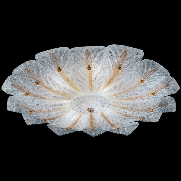 Потолочный светильник Vetri Lamp 958/90 Cristallo/ Filo Ambra