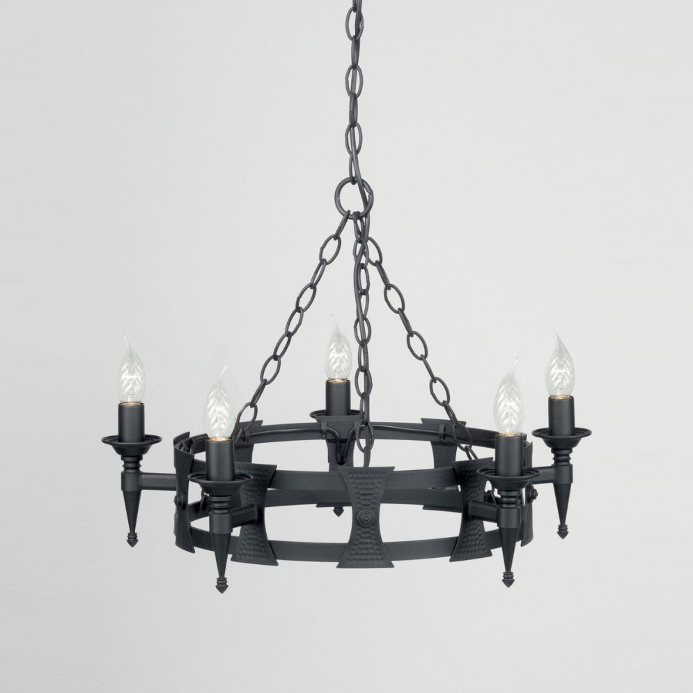 Люстра Elstead Lighting Saxon SAX5 BLK