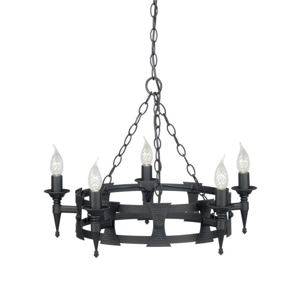 Люстра Elstead Lighting Saxon SAX5 BLK