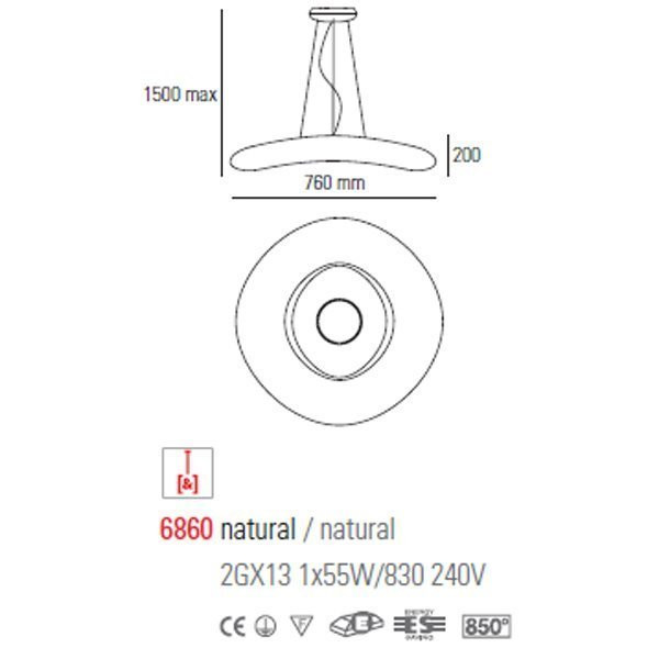 Подвесной светильник Linea Light Mr. Magoo 6860