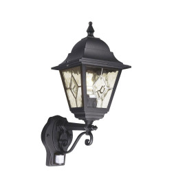 Уличный настенный светильник Elstead Lighting Norfolk NR1 PIR BLACK