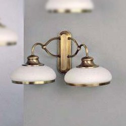 Бра Orion WA 2-835/2 patina/412 opal/patina