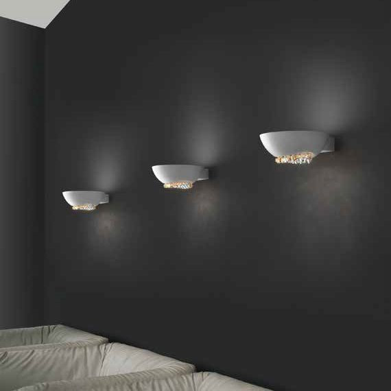 Настенный светильник Masiero Blink LED A1 P V95 CUT CRYSTAL