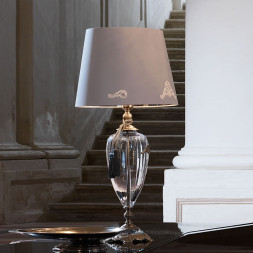 Настольная лампа Euroluce Altea LG1 silver Transparent