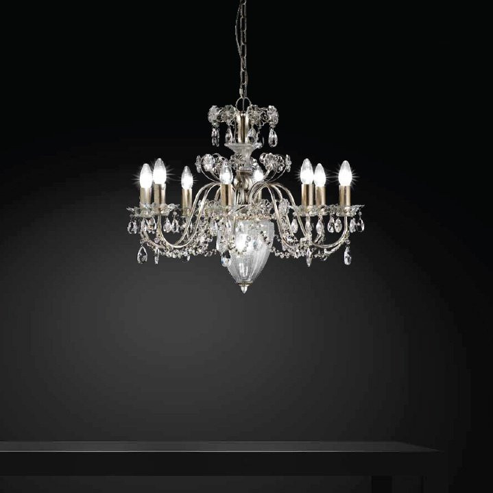 Люстра MM Lampadari Rugiada 6957/8+1 V1690