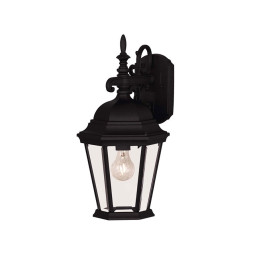 Уличный настенный светильник Savoy House Exterior Collections 07077-BLK