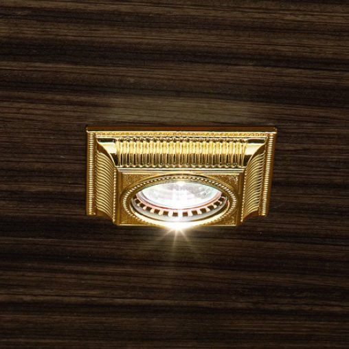 Встраиваемый спот (точечный светильник) Masiero Brass &amp; spots VE 855