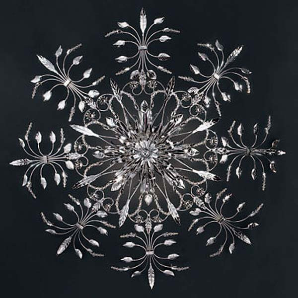 Потолочный светильник Renzo Del Ventisette PL 14131/4 DEC. CROMO