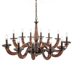 Люстра Euroluce Olympia L12 brown