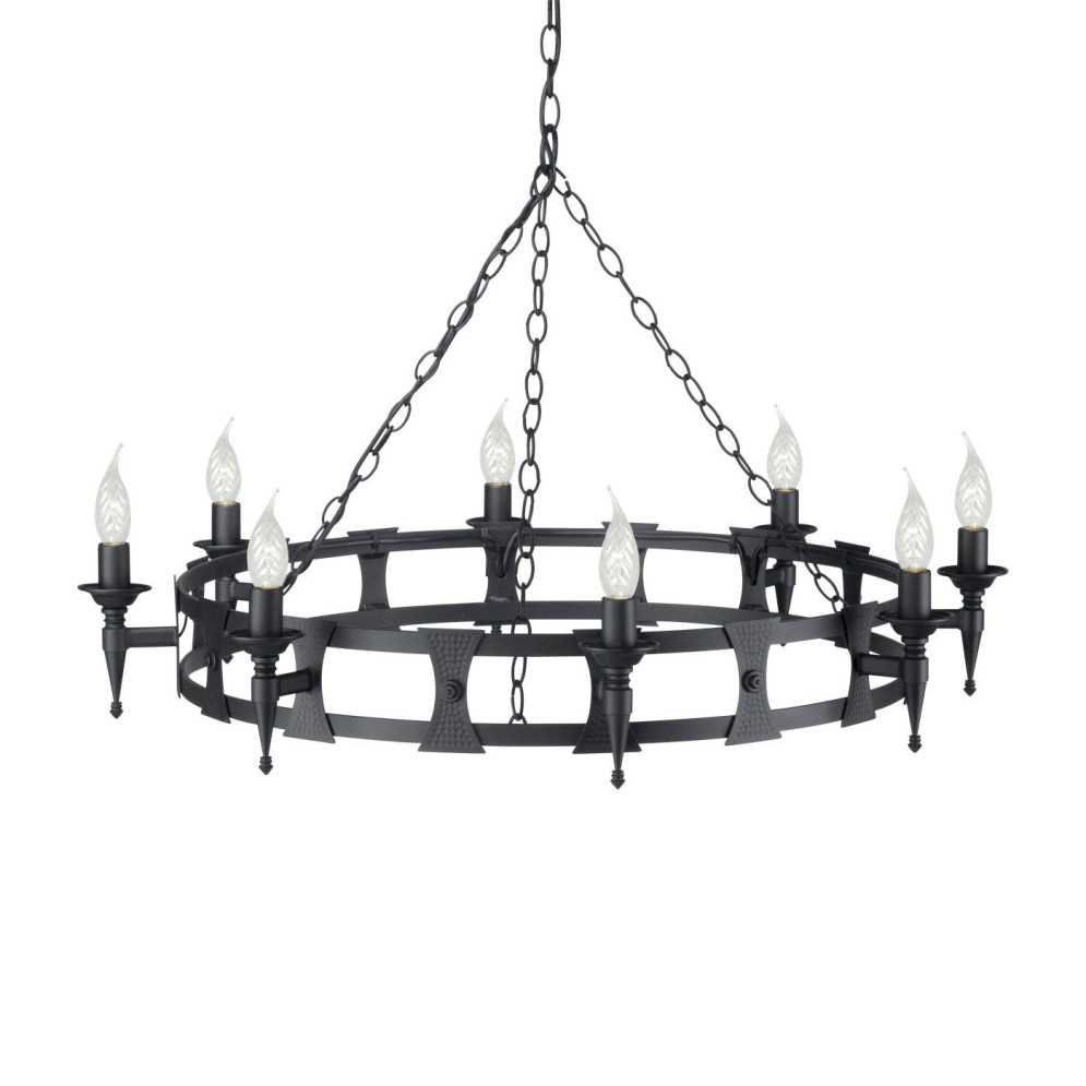 Люстра Elstead Lighting Saxon SAX8 BLK