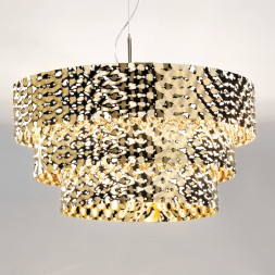 Подвесной светильник IDL Capitonne 486/10 gold