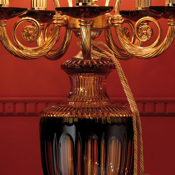 Настольная лампа Euroluce Zeus LG5 Blue Amber