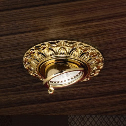 Встраиваемый спот (точечный светильник) Masiero Brass &amp; spots VE 857