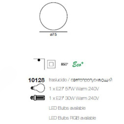 Потолочный светильник Linea Light Oh! 10128