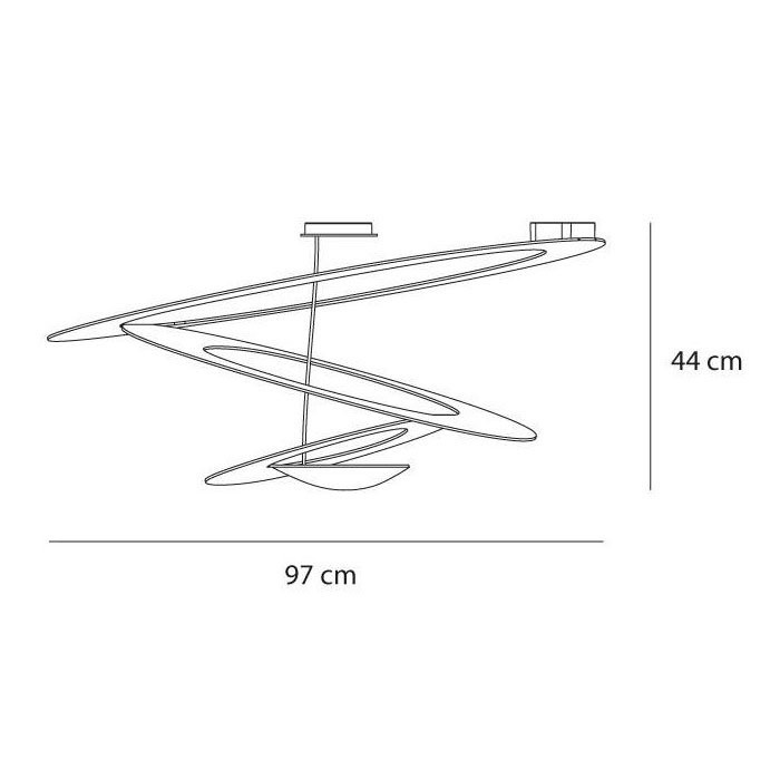Потолочный светильник Artemide Pirce LED 1253110A
