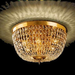 Потолочный светильник Beby Group Opera 2001/6PL Light gold CUT CRYSTAL