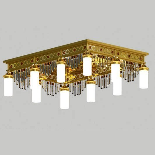 Потолочный светильник Orion Leuchten DLU 1705/10 gold topas