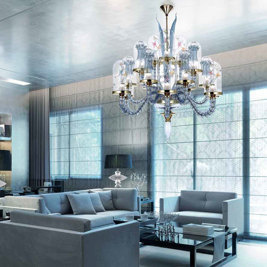 Люстра La Murrina Jardin de Verre S18 2L-NN