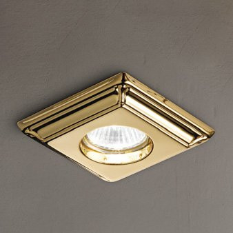 Встраиваемый спот (точечный светильник) Masiero Brass &amp; spots VE 859