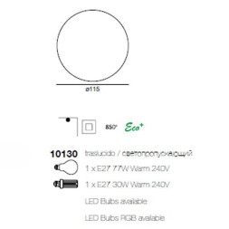 Потолочный светильник Linea Light Oh! 10130