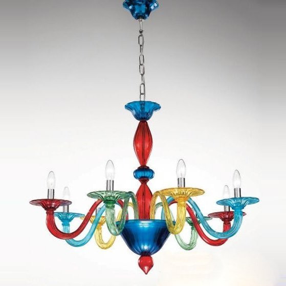 Люстра Vetri Lamp 1191/8 Multicolor