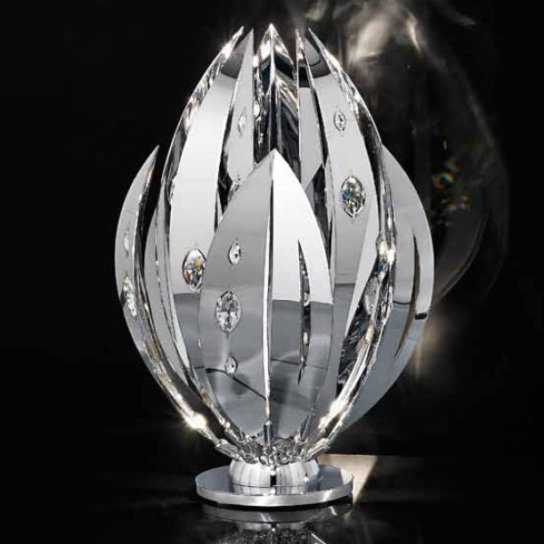 Настольная лампа IDL Crystal Palm 470/3L Chrome