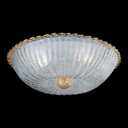 Потолочный светильник Vetri Lamp 960/40 Cristallo/Oro 24 Kt.