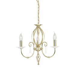 Люстра Elstead Lighting Aegean AG3 POL BRASS