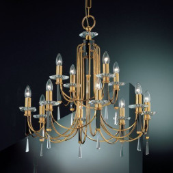 Люстра Prearo Contessa CONTESSA/8+4/24K