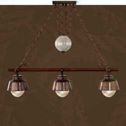 Подвесной светильник Lustrarte Nautica Amarras 308/3L.89 77