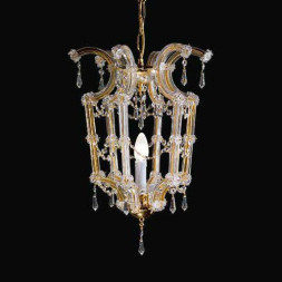 Подвесной светильник Beby Group Novecento 475/1 Light gold CUT CRYSTAL