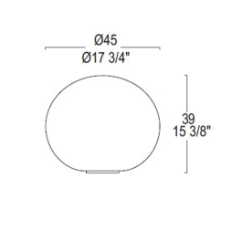 Напольный светильник Leucos SPHERA T3/45 0004062