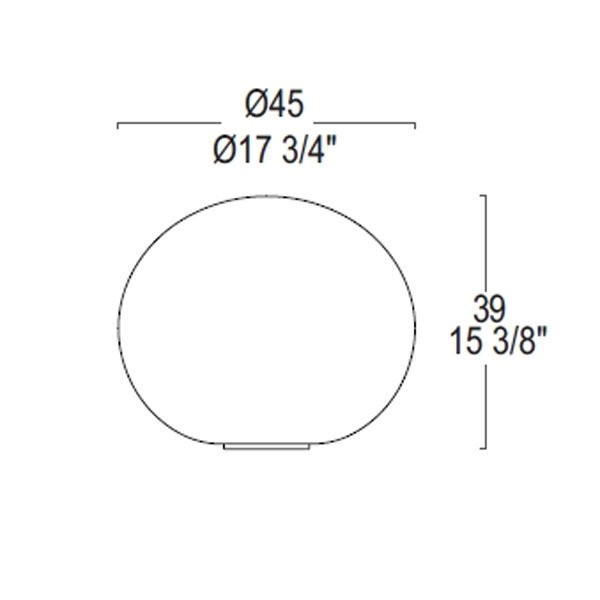 Напольный светильник Leucos SPHERA T3/45 0004062